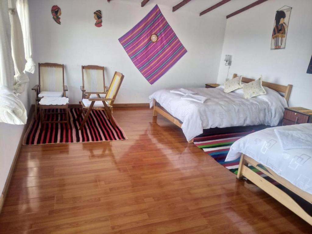 Hostal Inca Uma Comunidad Yumani Екстер'єр фото