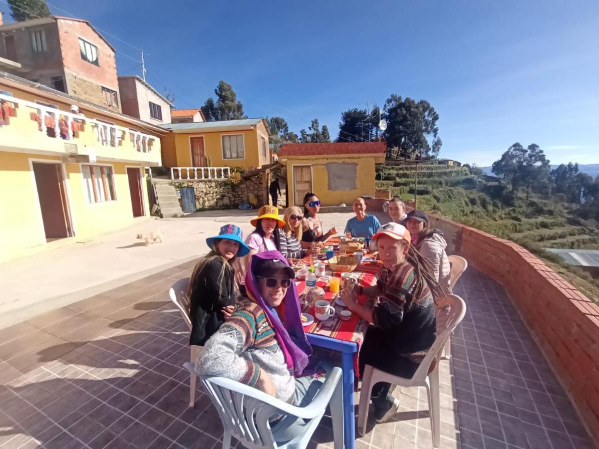 Hostal Inca Uma Comunidad Yumani Екстер'єр фото
